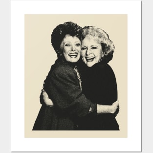 Bea Arthur and Betty white Posters and Art